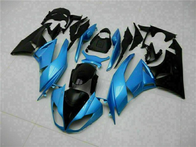 Kit ABS Carenados Motocicleta ZX6R 09-12 - Azul Negro Kit ABS Carenados Motocicleta ZX6R 09-12 - Azul Negro
