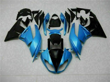 Kit ABS Carenados Motocicleta ZX6R 09-12 - Azul Negro
