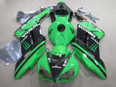 Kit Carenado ABS Completo CBR 1000 RR 04-05 - Negro Verde Monster