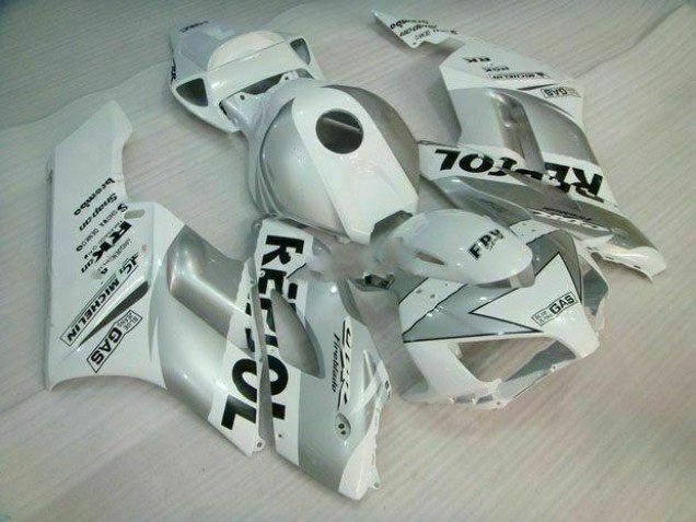 Kit Carenado ABS Completo CBR 1000 RR 04-05 - Plata Blanco Repsol Kit Carenado ABS Completo CBR 1000 RR 04-05 - Plata Blanco Repsol