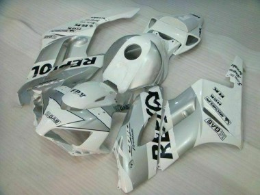 Kit Carenado ABS Completo CBR 1000 RR 04-05 - Plata Blanco Repsol