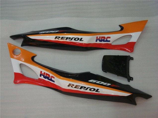 Kit Carenado ABS Completo CBR 600 F3 95-98 - Negro Naranja Repsol Kit Carenado ABS Completo CBR 600 F3 95-98 - Negro Naranja Repsol