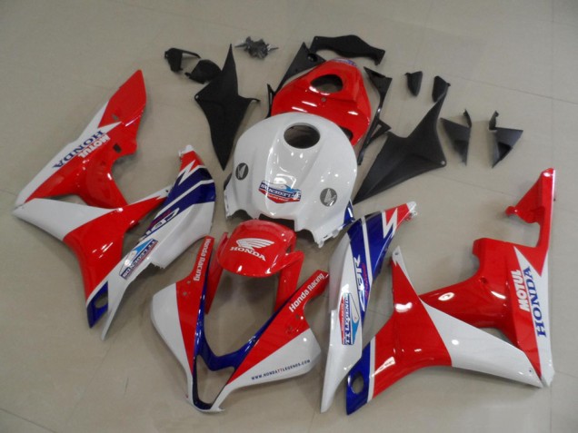 Kit Carenado ABS Completo CBR 600 RR 07-08 - Rojo Blanco Kit Carenado ABS Completo CBR 600 RR 07-08 - Rojo Blanco