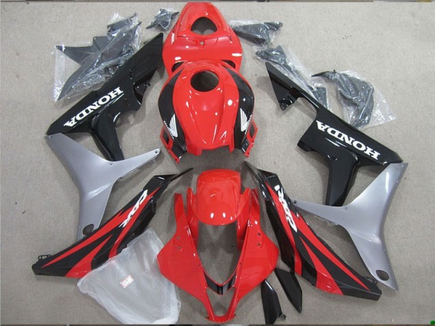 Kit Carenado ABS Completo CBR 600 RR 07-08 - Rojo Negro Kit Carenado ABS Completo CBR 600 RR 07-08 - Rojo Negro