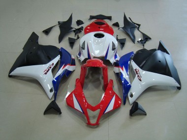 Kit Carenado ABS Completo CBR 600 RR 09-12 - Rojo Blanco Negro