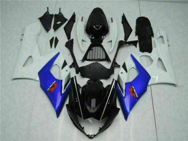 Kit Carenado ABS Completo GSXR 1000 K5 05-06 - Azul Blanco