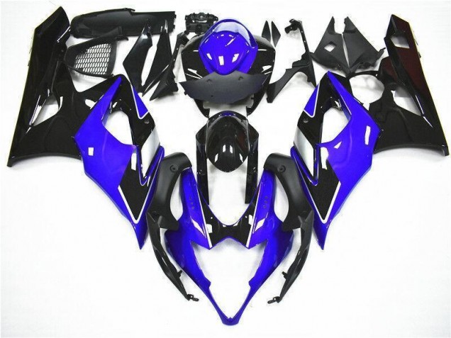 Kit Carenado ABS Completo GSXR 1000 K5 05-06 - Azul Negro Kit Carenado ABS Completo GSXR 1000 K5 05-06 - Azul Negro