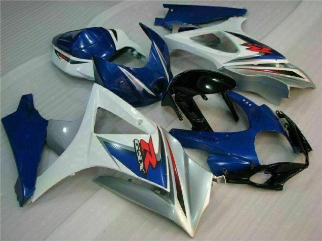 Kit Carenado ABS Completo GSXR 1000 K7 07-08 - Azul Blanco