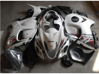 Kit Carenado ABS Completo GSXR 1300 Hayabusa 08-19 - Blanco Negro