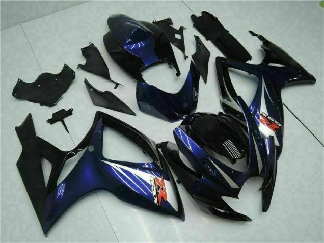 Kit Carenado ABS Completo GSXR 600 / 750 K6 06-07 - Azul Negro Kit Carenado ABS Completo GSXR 600 / 750 K6 06-07 - Azul Negro