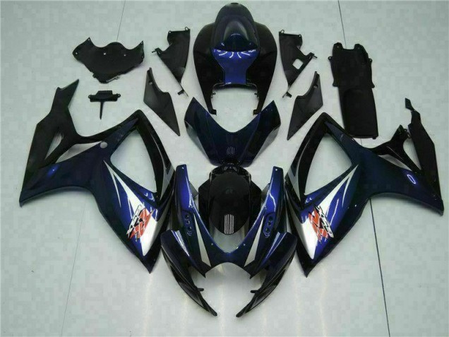 Kit Carenado ABS Completo GSXR 600 / 750 K6 06-07 - Azul Negro Kit Carenado ABS Completo GSXR 600 / 750 K6 06-07 - Azul Negro