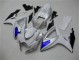 Kit Carenado ABS Completo GSXR 600 / 750 K6 06-07 - Blanco Azul Kit Carenado ABS Completo GSXR 600 / 750 K6 06-07 - Blanco Azul