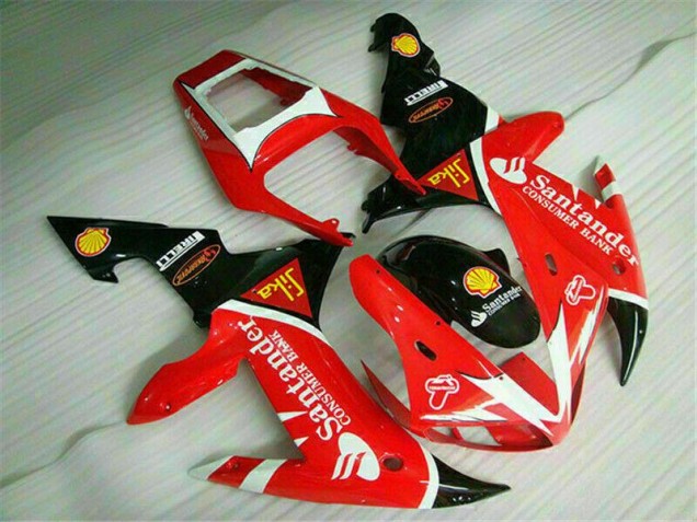 Kit Carenado ABS Completo R1 02-03 - Rojo Kit Carenado ABS Completo R1 02-03 - Rojo