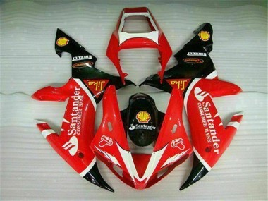 Kit Carenado ABS Completo R1 02-03 - Rojo