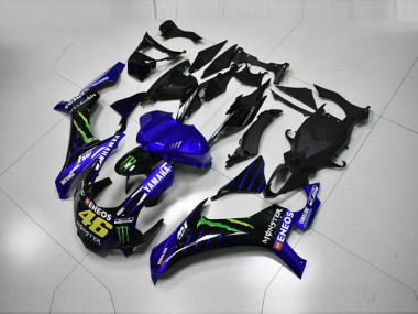 Kit Carenado ABS Completo R1 15-19 - Azul Azul Blanco ENEOS 46 Monster