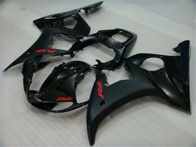 Kit Carenado ABS Completo R6 03-05 - Negro Kit Carenado ABS Completo R6 03-05 - Negro