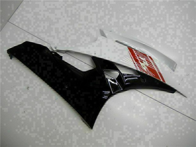 Kit Carenado ABS Completo R6 06-07 - Blanco Negro Kit Carenado ABS Completo R6 06-07 - Blanco Negro