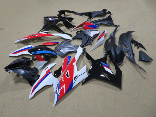 Kit Carenado ABS Completo S1000RR 19-21 - Negro Blanco Rojo Azul Kit Carenado ABS Completo S1000RR 19-21 - Negro Blanco Rojo Azul