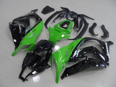 Kit Carenado ABS Completo ZX10R 11-15 - Verde & Negro