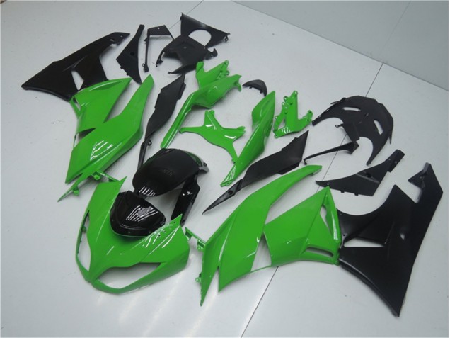 Kit Carenado ABS Completo ZX6R 09-12 - Verde Negro Kit Carenado ABS Completo ZX6R 09-12 - Verde Negro