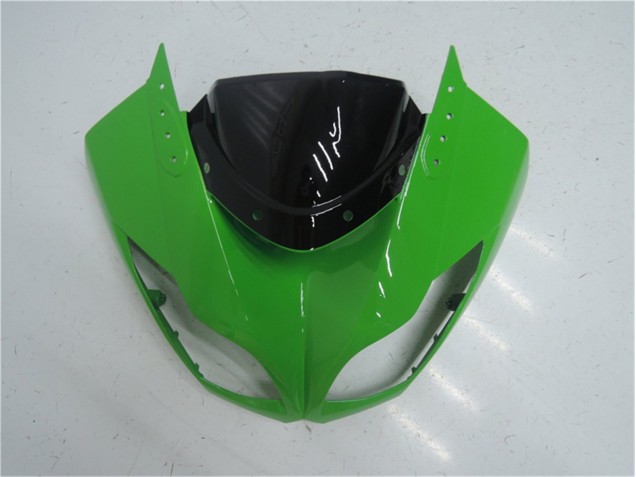 Kit Carenado ABS Completo ZX6R 09-12 - Verde Negro Kit Carenado ABS Completo ZX6R 09-12 - Verde Negro