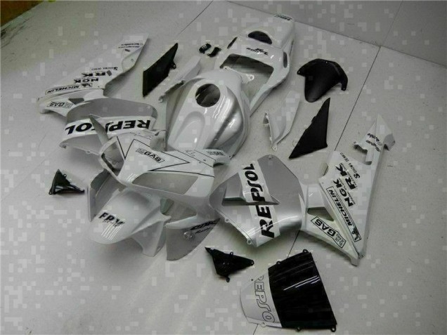 Kit Carenado Inyección CBR 600 RR 03-04 - Blanco Repsol Kit Carenado Inyección CBR 600 RR 03-04 - Blanco Repsol