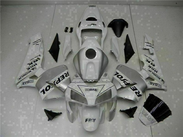 Kit Carenado Inyección CBR 600 RR 03-04 - Blanco Repsol Kit Carenado Inyección CBR 600 RR 03-04 - Blanco Repsol