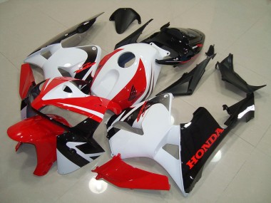 Kit Carenado Inyección CBR 600 RR 05-06 - Rojo Blanco Negro