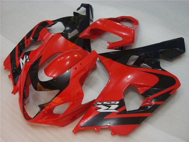 Kit Carenado Inyección GSXR 600 / 750 K4 04-05 - Rojo Negro Kit Carenado Inyección GSXR 600 / 750 K4 04-05 - Rojo Negro