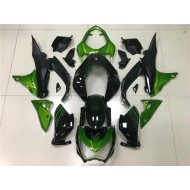Kit Carenado Inyección Z800 13-16 - Verde Negro