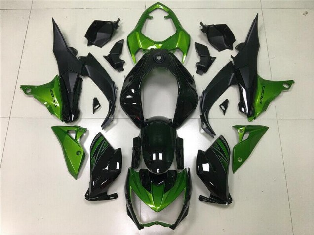 Kit Carenado Inyección Z800 13-16 - Verde Negro Kit Carenado Inyección Z800 13-16 - Verde Negro
