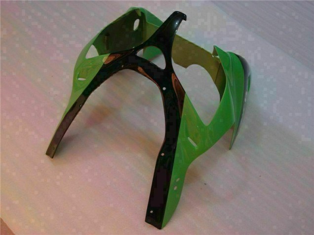Kit Carenado Inyección ZX6R 00-02 - Verde Negro Kit Carenado Inyección ZX6R 00-02 - Verde Negro