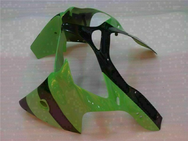 Kit Carenado Inyección ZX6R 00-02 - Verde Negro Kit Carenado Inyección ZX6R 00-02 - Verde Negro