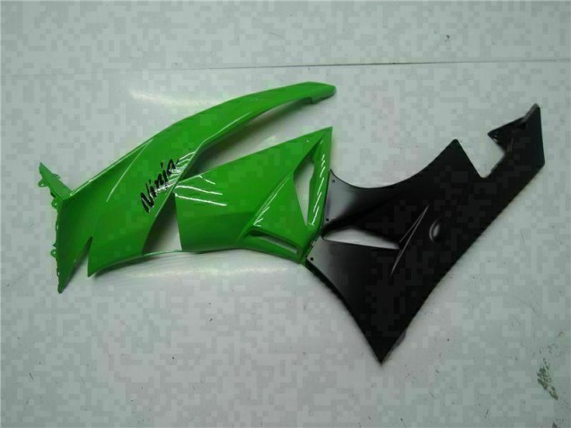 Kit Carenado Inyección ZX6R 09-12 - Negro Verde