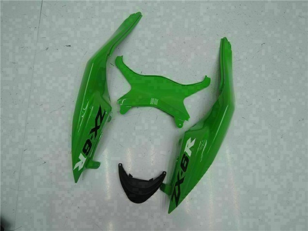 Kit Carenado Inyección ZX6R 09-12 - Negro Verde