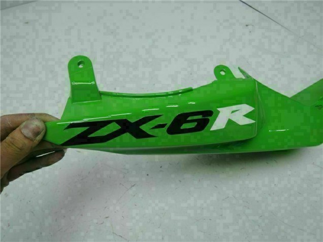 Kit Carenado Inyección ZX6R 09-12 - Negro Verde