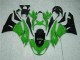 Kit Carenado Inyección ZX6R 09-12 - Negro Verde