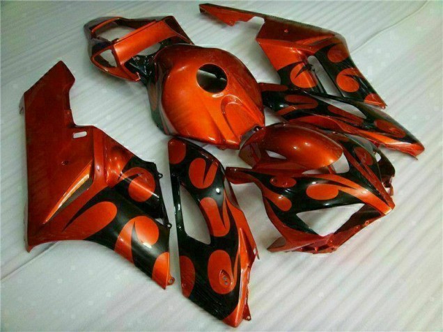 Kit Carenados Moto CBR 1000 RR 04-05 - Naranja Negro Kit Carenados Moto CBR 1000 RR 04-05 - Naranja Negro