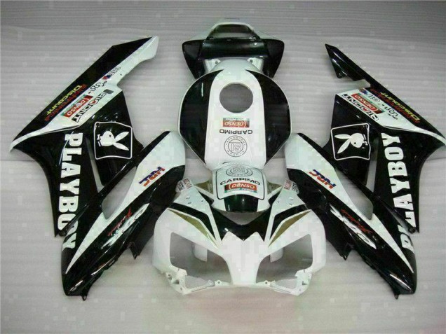 Kit Carenados Moto CBR 1000 RR 04-05 - Negro Blanco Kit Carenados Moto CBR 1000 RR 04-05 - Negro Blanco