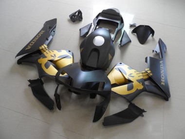 Kit Carenados Moto CBR 600 RR 03-04 - Negro Oro Calcomanías