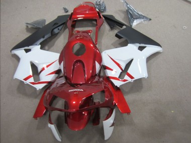 Kit Carenados Moto CBR 600 RR 03-04 - Rojo Blanco