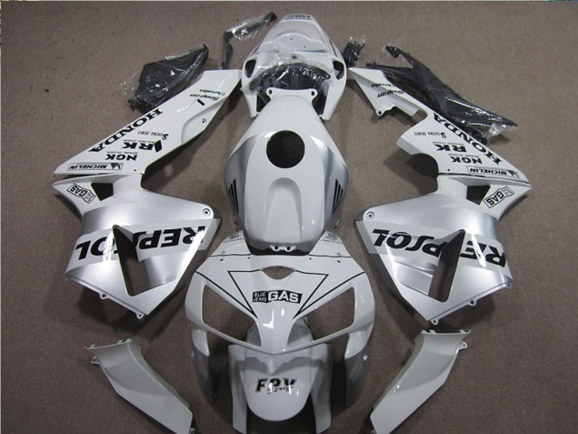 Kit Carenados Moto CBR 600 RR 05-06 - Blanco Negro Repsol Kit Carenados Moto CBR 600 RR 05-06 - Blanco Negro Repsol