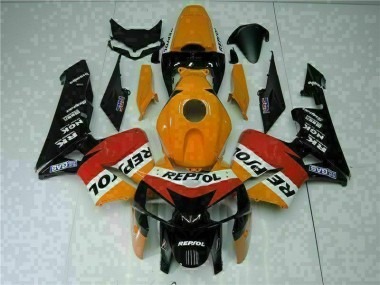 Kit Carenados Moto CBR 600 RR 05-06 - Naranja Negro Repsol