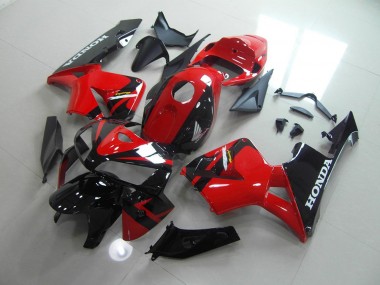 Kit Carenados Moto CBR 600 RR 05-06 - Rojo Negro