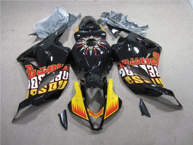 Kit Carenados Moto CBR 600 RR 09-12 - Negro Amarillo
