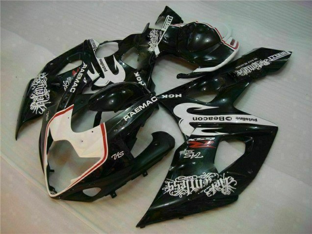 Kit Carenados Moto GSXR 1000 K5 05-06 - Blanco Negro Kit Carenados Moto GSXR 1000 K5 05-06 - Blanco Negro