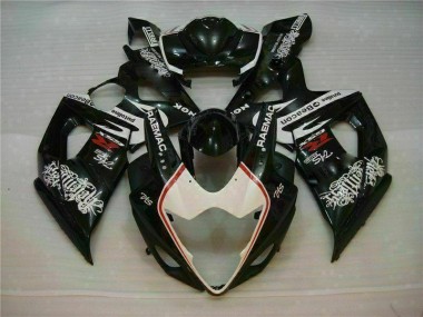 Kit Carenados Moto GSXR 1000 K5 05-06 - Blanco Negro