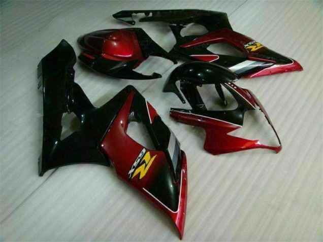 Kit Carenados Moto GSXR 1000 K5 05-06 - Rojo Negro Kit Carenados Moto GSXR 1000 K5 05-06 - Rojo Negro