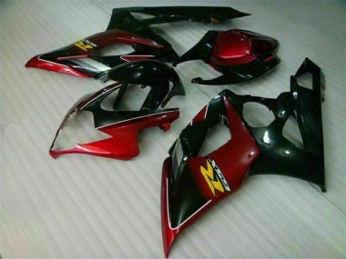Kit Carenados Moto GSXR 1000 K5 05-06 - Rojo Negro