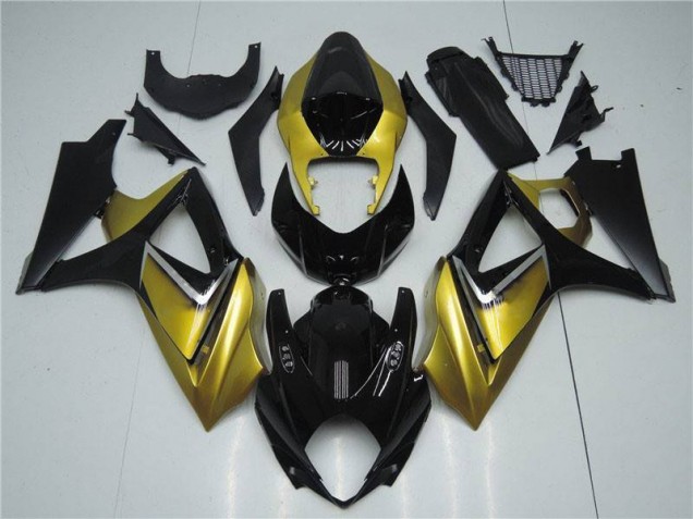 Kit Carenados Moto GSXR 1000 K7 07-08 - Oro Negro